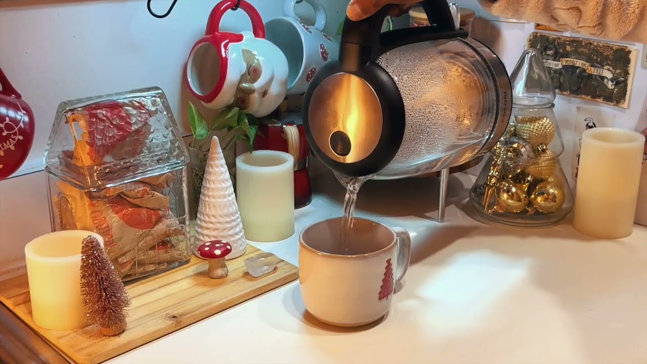 a cozy silent vlog