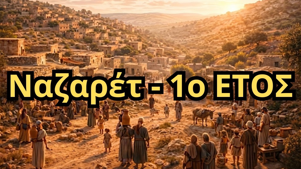 Πώς ήταν η ζωή στη Ναζαρέτ την εποχή του Ιησού; (1 μ.Χ.) | Αναπαράσταση με AI