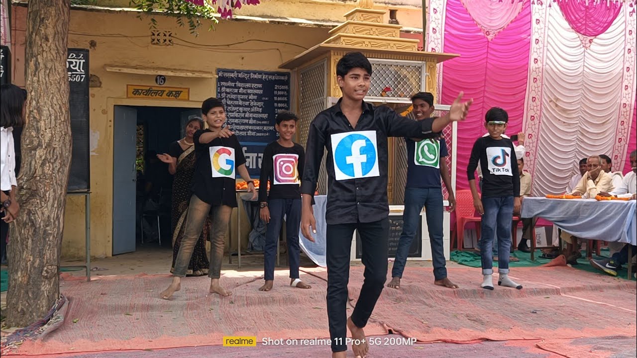 Social Media Drama ।। सोशल मीडिया नाटक ।। bed effect of social media ।। school Drama।। 15 Aug