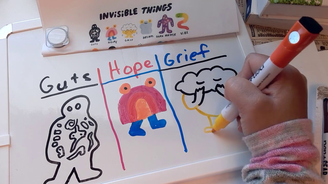 (( ASMR )) Whiteboard Drawing : Invisible Things 1