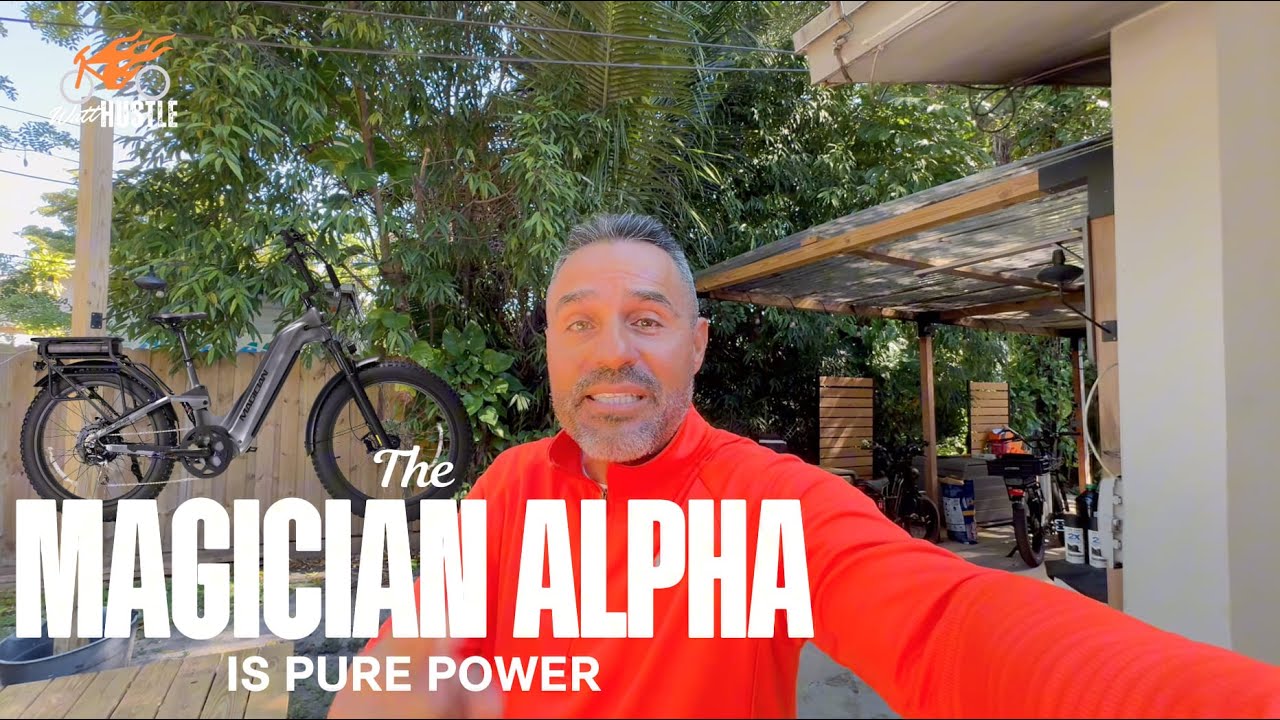 Magician Alpha: электровелосипед, который ощущается как роскошный автомобиль.