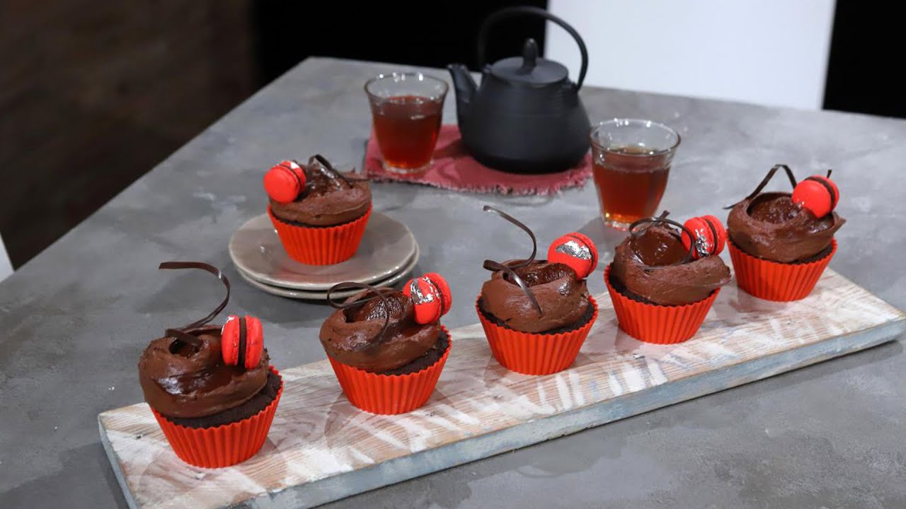 La Pastelería de Mauricio Asta – Cupcakes de Chocolate y Remolacha