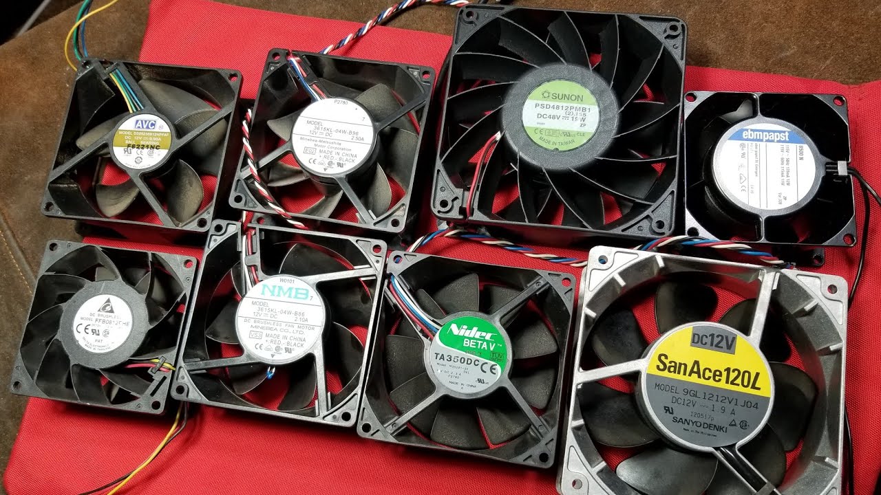 Premium High Performance Computer/Electronics Fan Brands