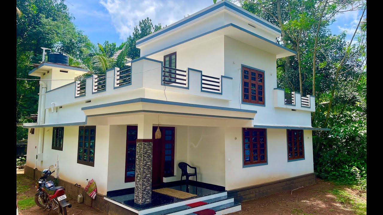 Low budget modern home | കുറഞ്ഞ ചിലവിൽ വലിയ വീട് | single story 3bed house | home tour