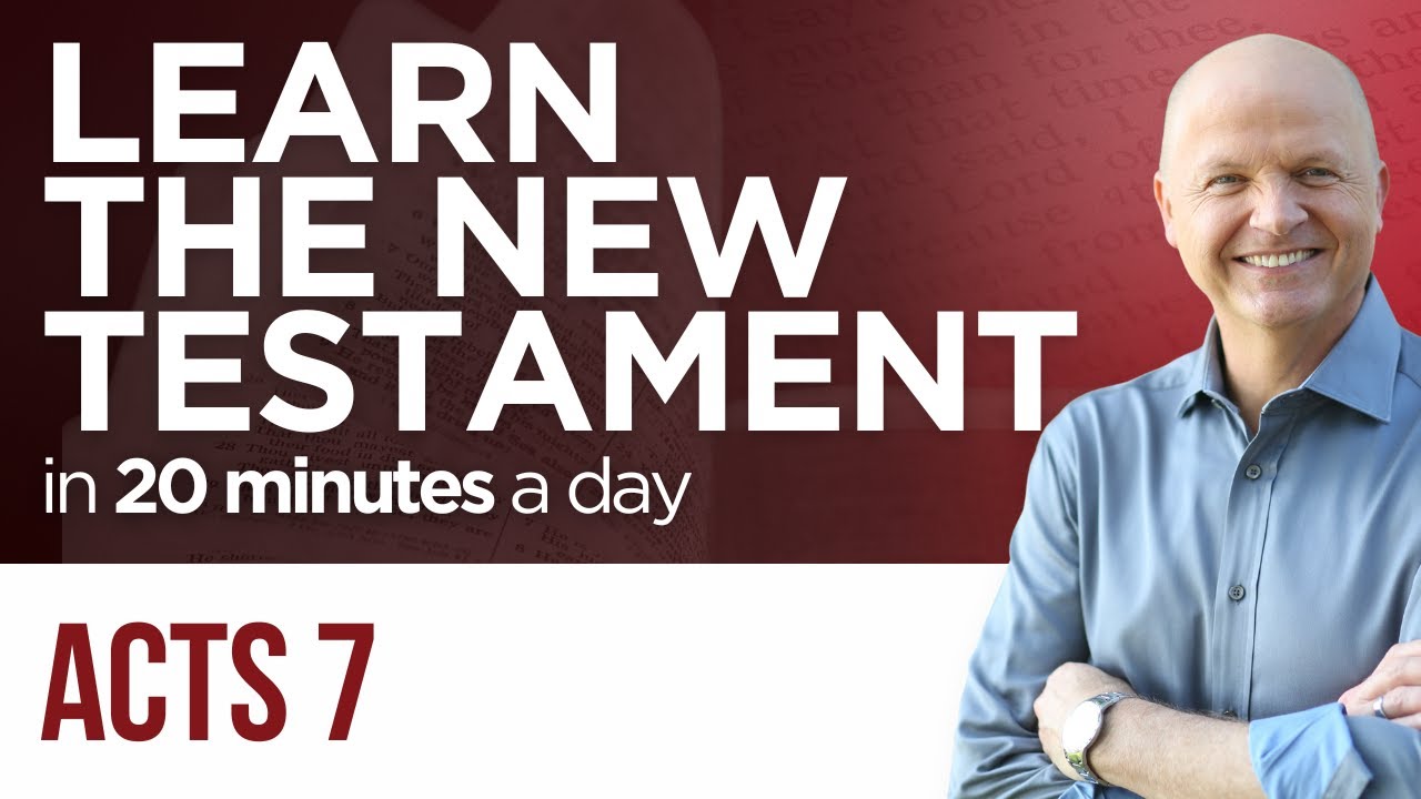 Acts 7 | The New Testament Daily with Jerry Dirmann