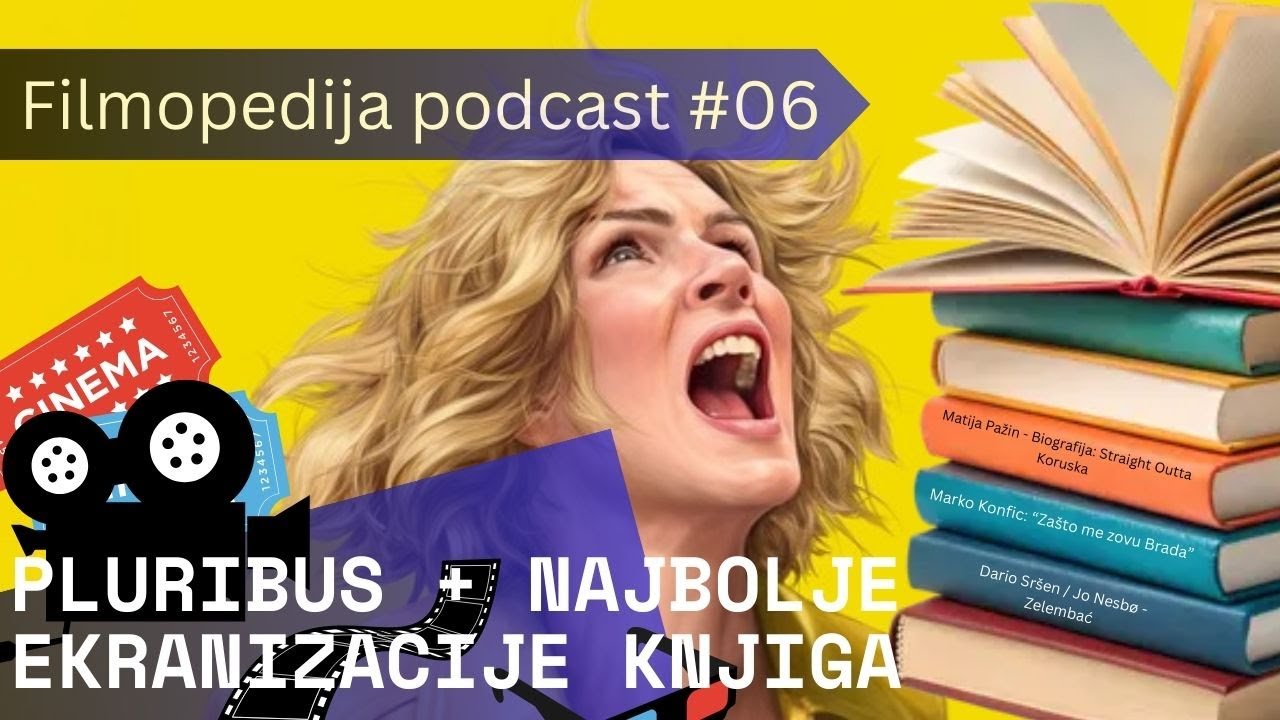 Serija Pluribus & najbolje ekranizacije knjiga | Filmopedija podcast #6