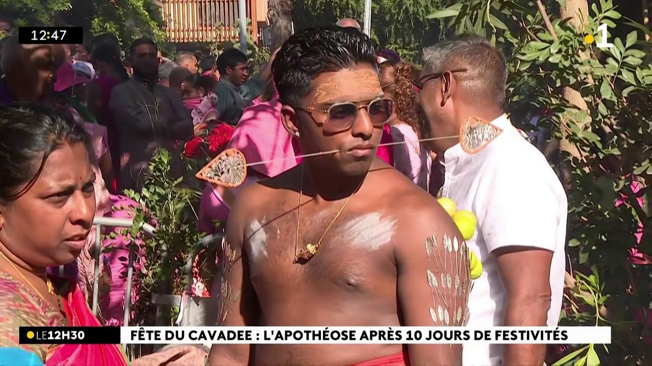 La communaut&eacute; tamoule f&ecirc;te le Cavadee &agrave; Saint-Paul