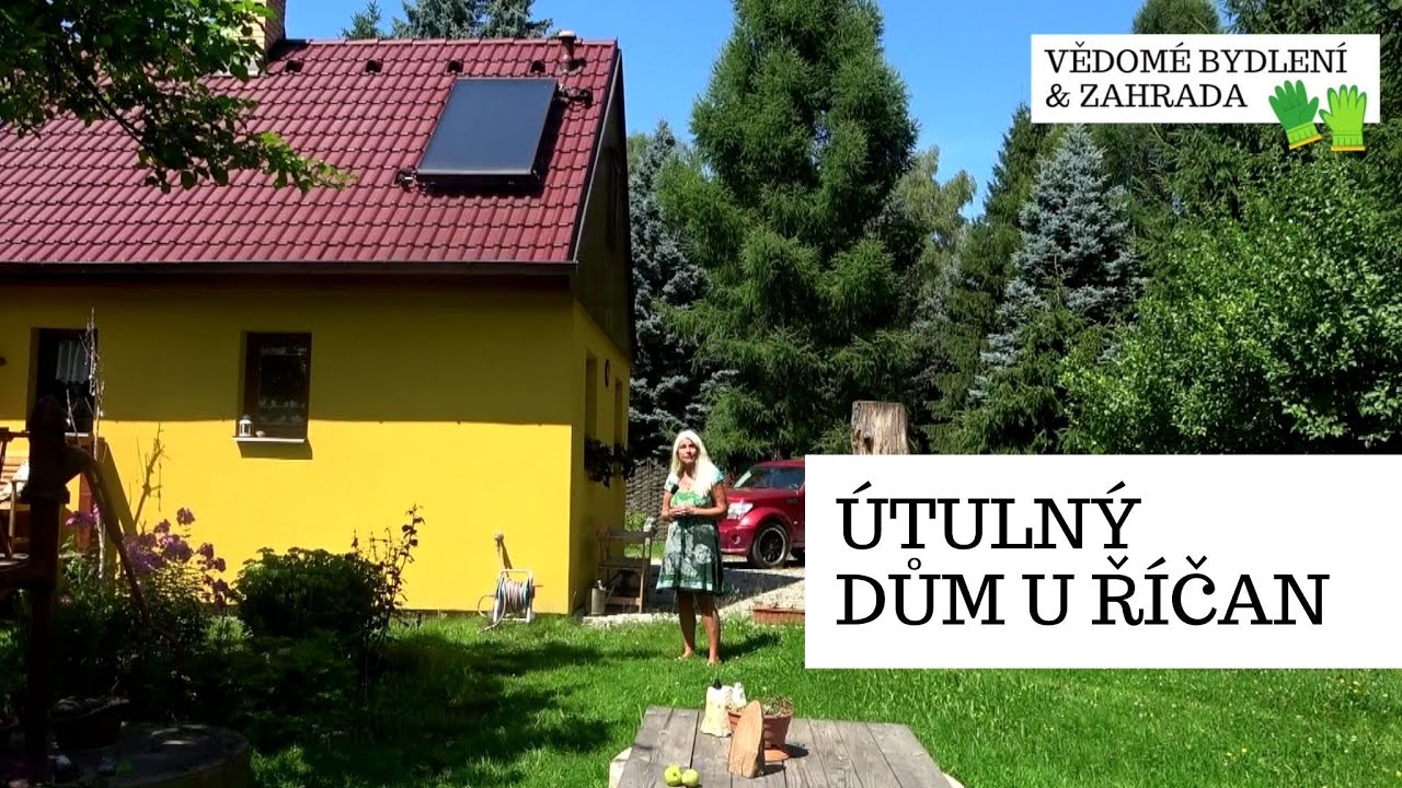 Útulný dům u Říčan se solárním panelem - Renáta Kiara Vargová