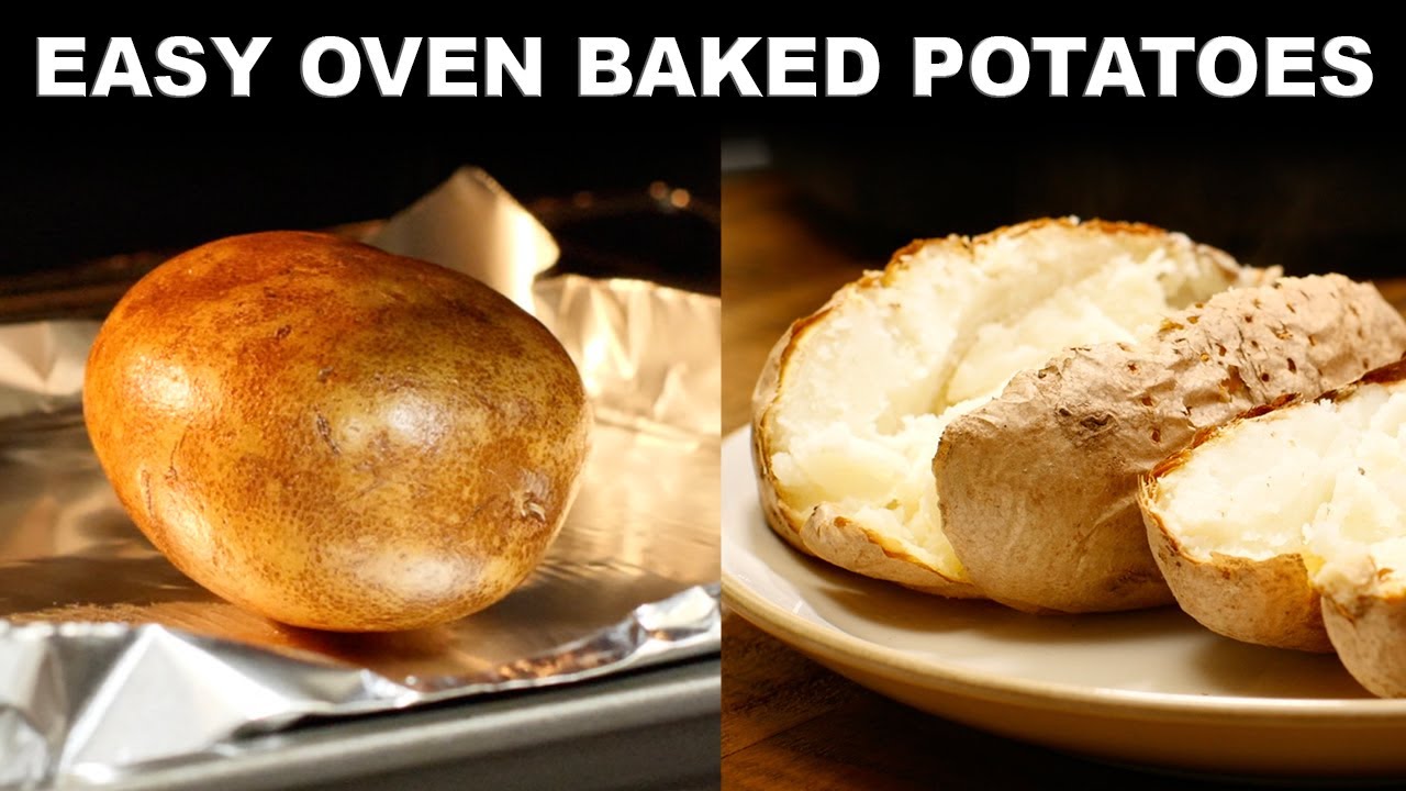 How To Cook: Oven Baked Potatoes