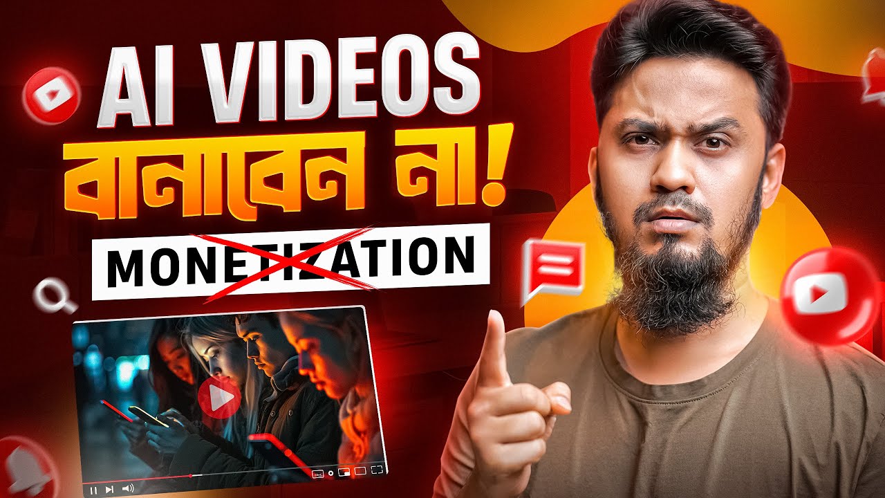 ২০২৫ সালে কি AI Shorts মনিটাইজ করা যাবে? জানুন আসল সত্য! | Monetization Rules Changing for Creators!