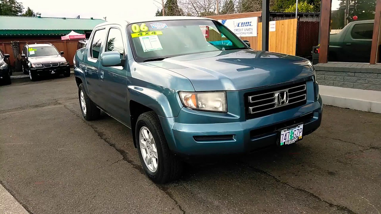 2006 HONDA RIDGELINE RTS 4X4 TRUCK 503-765-5411
