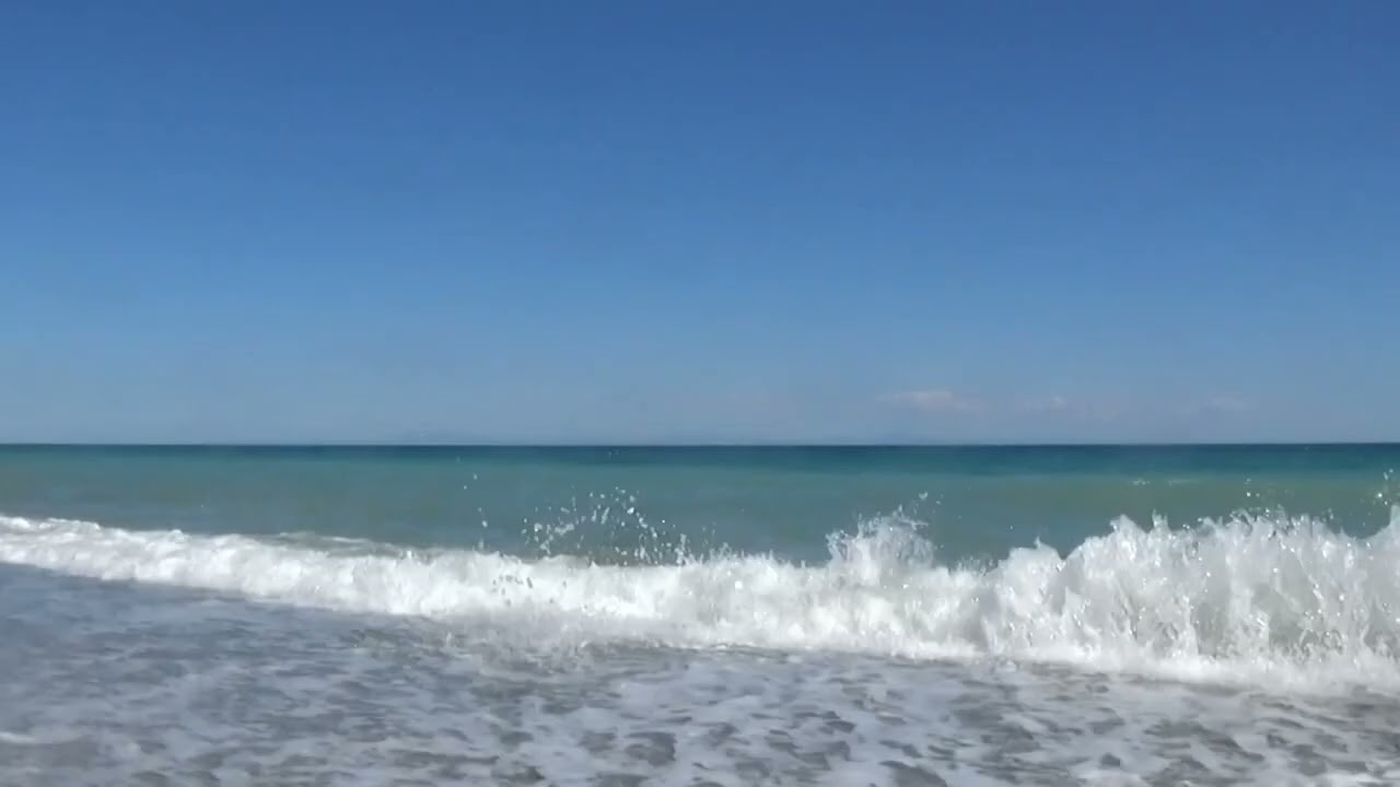 Aegean Sea Waves | 30 Minutes | No Music