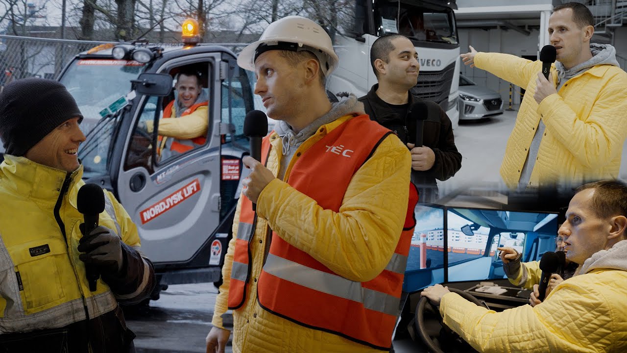 Tager truck kørekort!