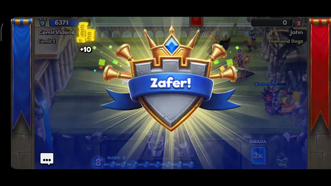 veee 🐲 aldık. CastleCrush 5 hafta sonra en efsanevi kartı açtık.