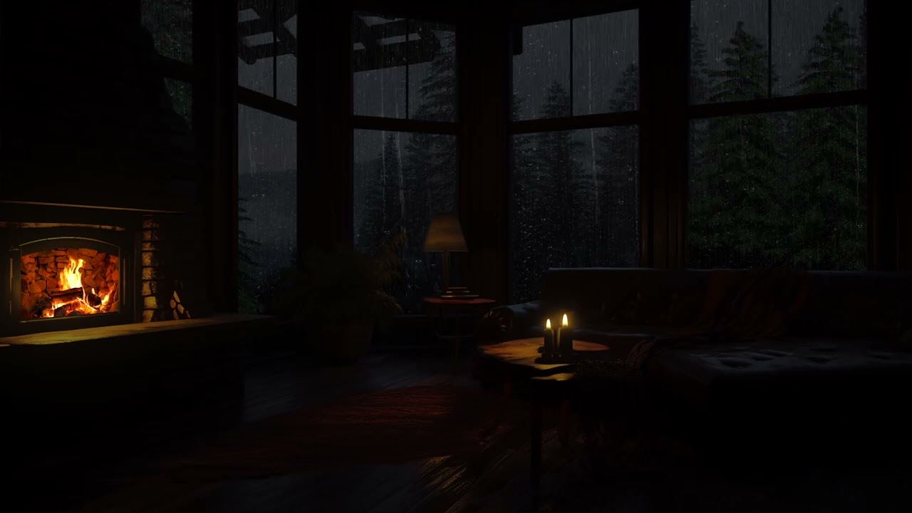 Endless Heavy Rainstorm Ambience 🌧️ Natural Rain Sounds for Focused Work and Clear Thinking