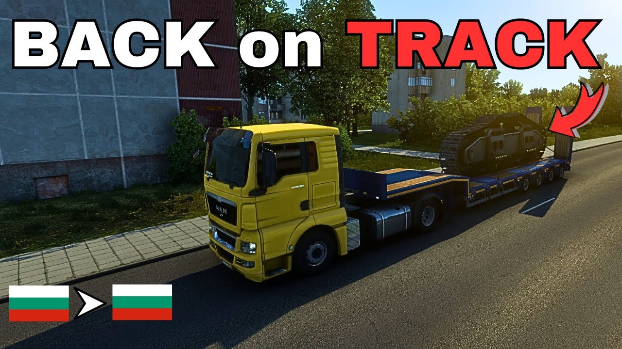 Delivery of a Huge Vehicle Part - Euro Truck Simulator 2