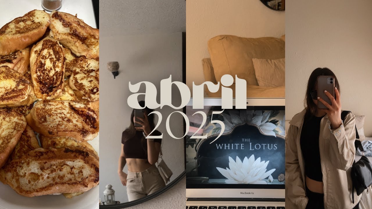 vlog de abril : muchas torrijas , semana santa y apagón en madrid 🧺🐰🎀