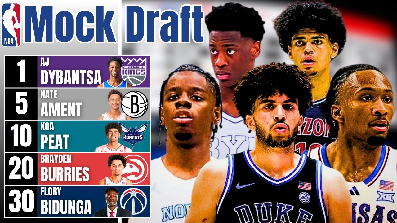 2026 NBA Mock Draft 5.0: Mid-Season CHAOS