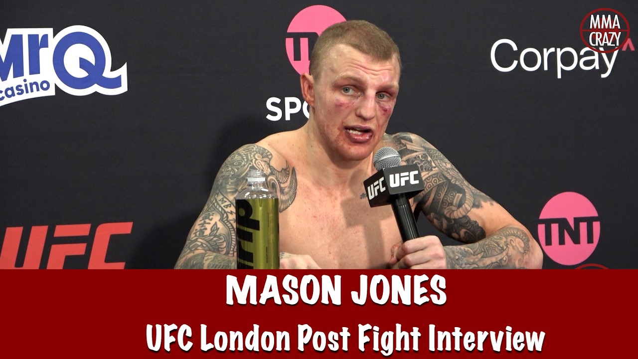 Mason Jones Reveals in cage conversation with Axel Sola &ldquo;There was fear in his eyes&rdquo;
