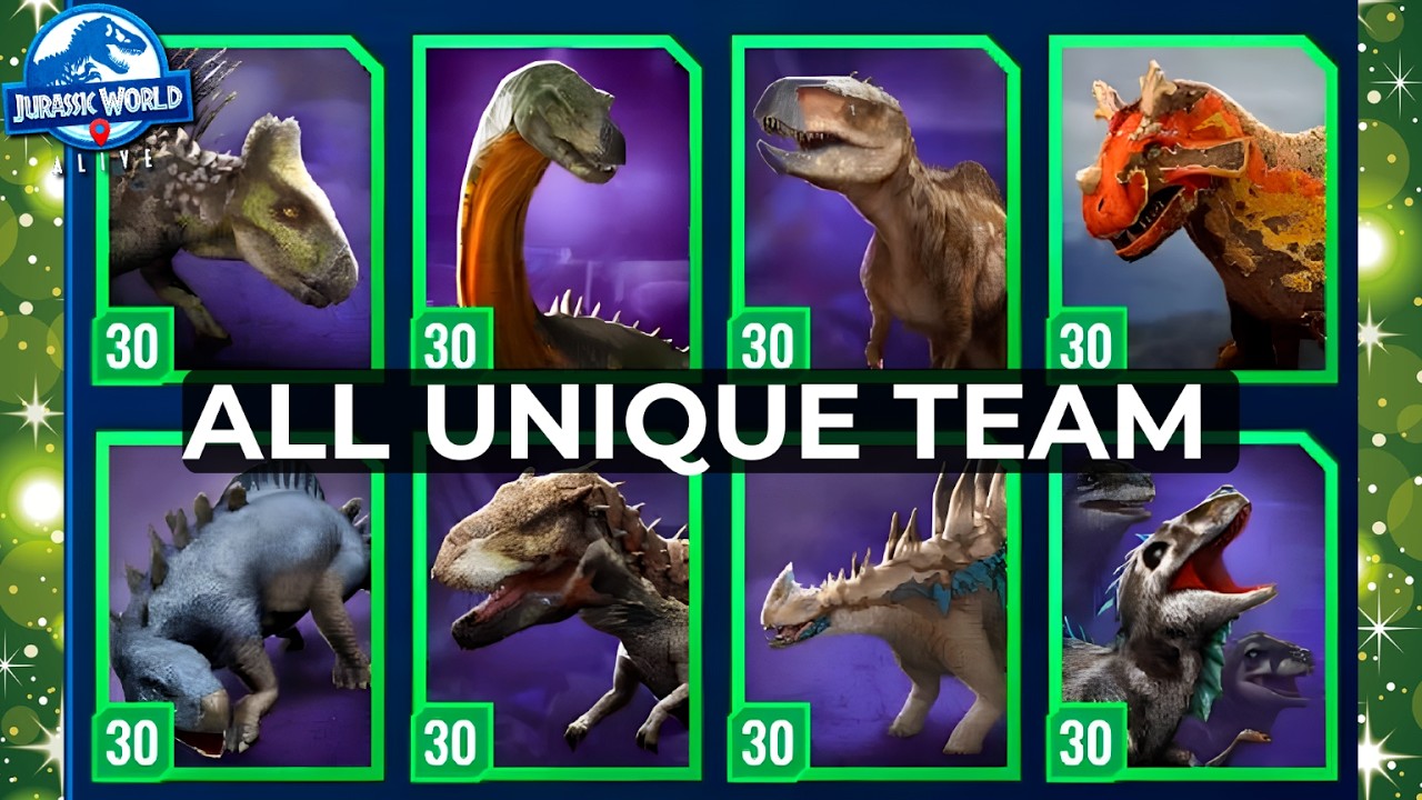 Are UNIQUES Secretly the NEW Meta in Jurassic World Alive PVP?