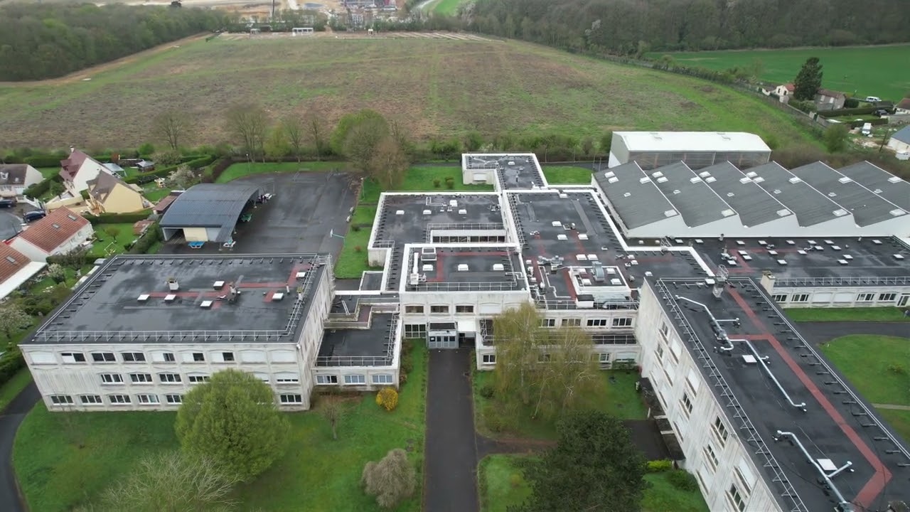 Le lycée vue du ciel