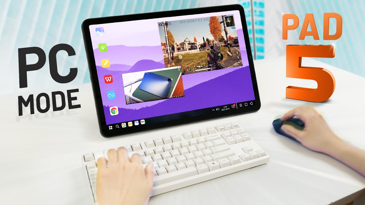 Chiến game trên Xiaomi Pad 5 với chuột và bàn phím?