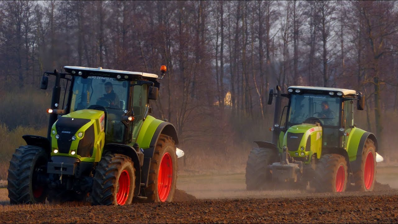 Wiosna 2019 w Gr Mieczkowscy || Siew Kukurydzy || Orka || Claas Axion 810 & Arion 610