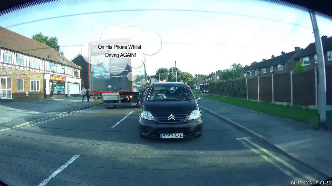 Romiley Road Rage Reg MF57AXO 4-10-2016