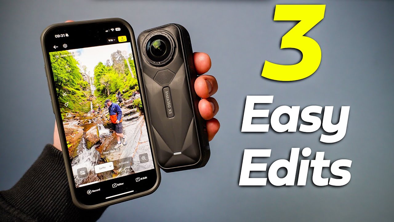 3 EASY Ways to edit 360 video for BEGINNERS!