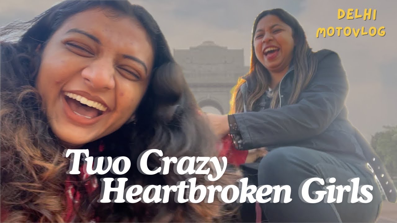 An Unplanned Day Out With Your Sibling Can Heal You | India Gate Motovlog | Kerela Story 2 | Saket