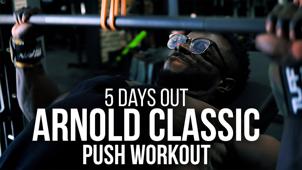 Chest Delts and Triceps full workout - Arnold Classic - Terrence Ruffin Hypertrophy Coach
