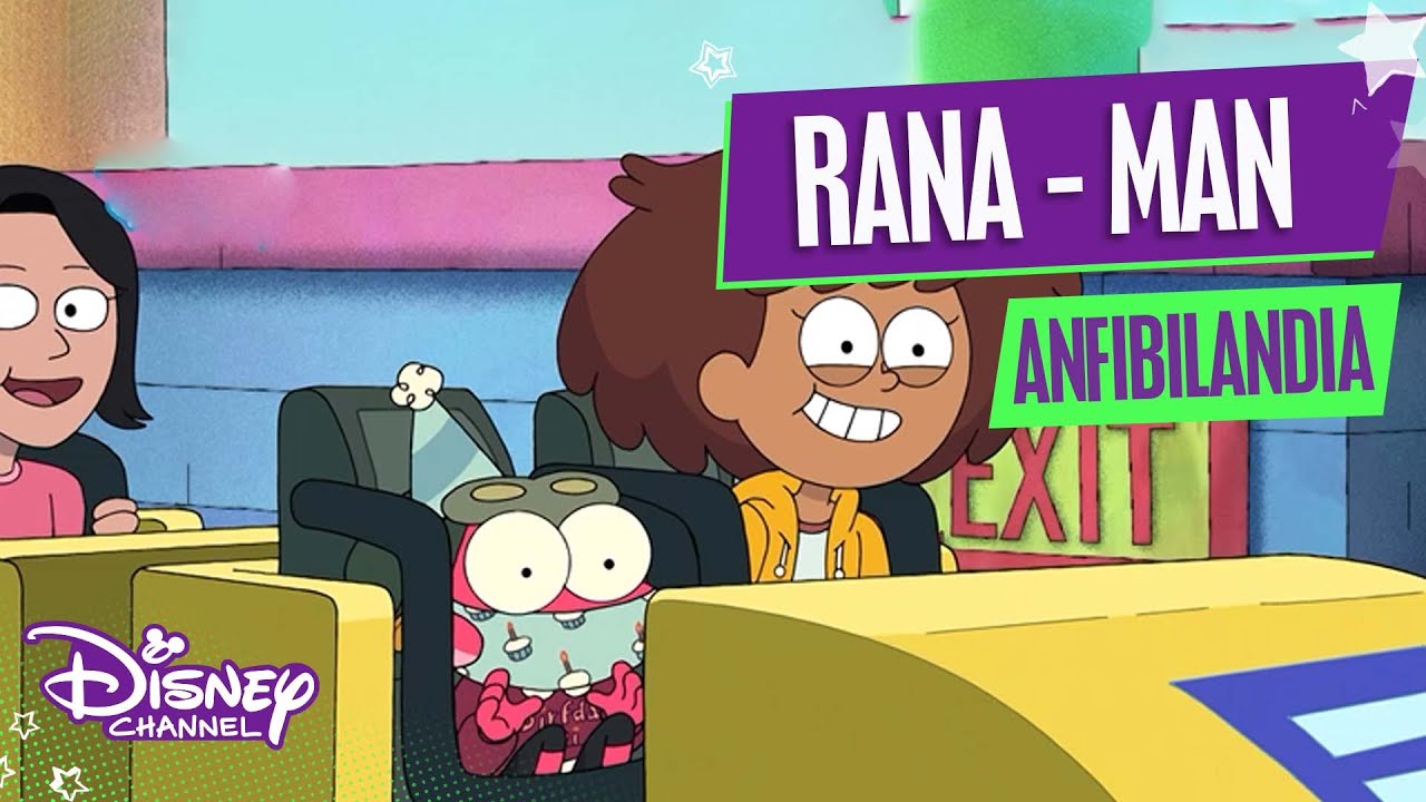 Anfibilandia: Rana-Man | Disney Channel Oficial