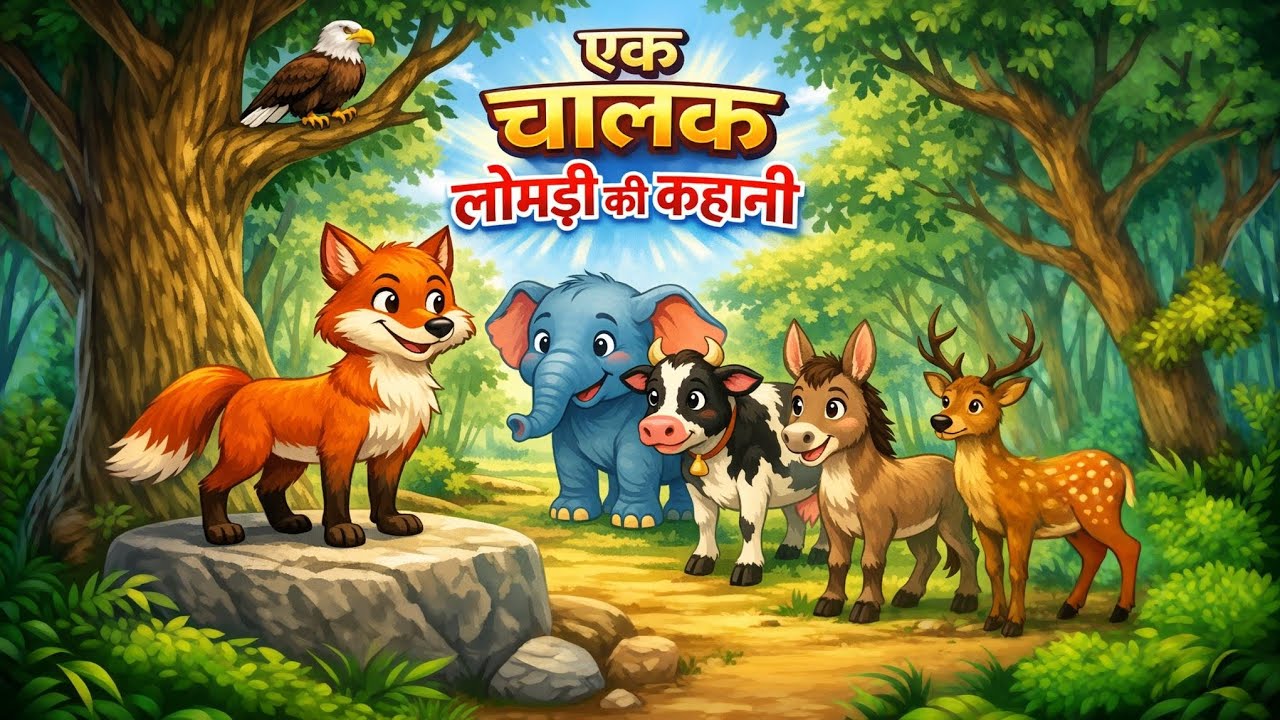 चालक लोमड़ी की कहानी मजेदार 