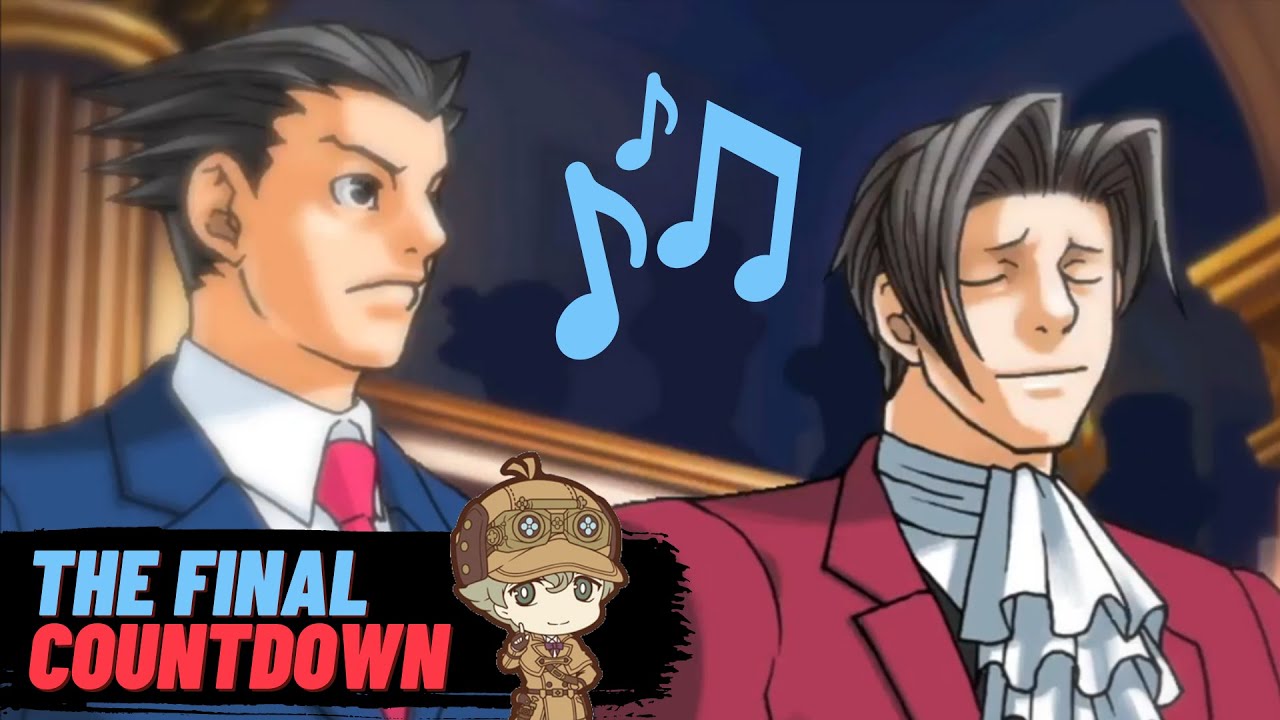 Phoenix Wright - The Final Countdown ft. Herlock Sholmes | Ace Attorney
