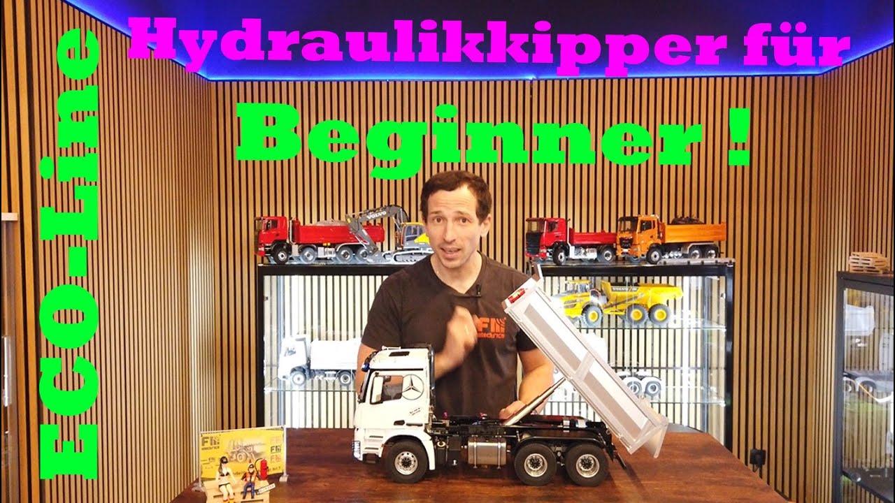 Hydraulic 6x6 Arocs Tractor Truck Einsteiger Preis !! Toy like Tamiya Lesu Mercedes Arocs ECO