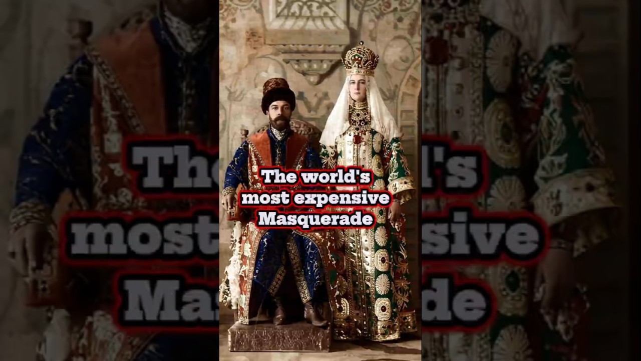 The World's most Expensive Masquerade #historicalshorts #historyshorts #historyfacts #historias