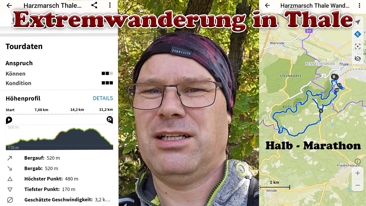 Geschafft? Extremwanderung Thale 2025