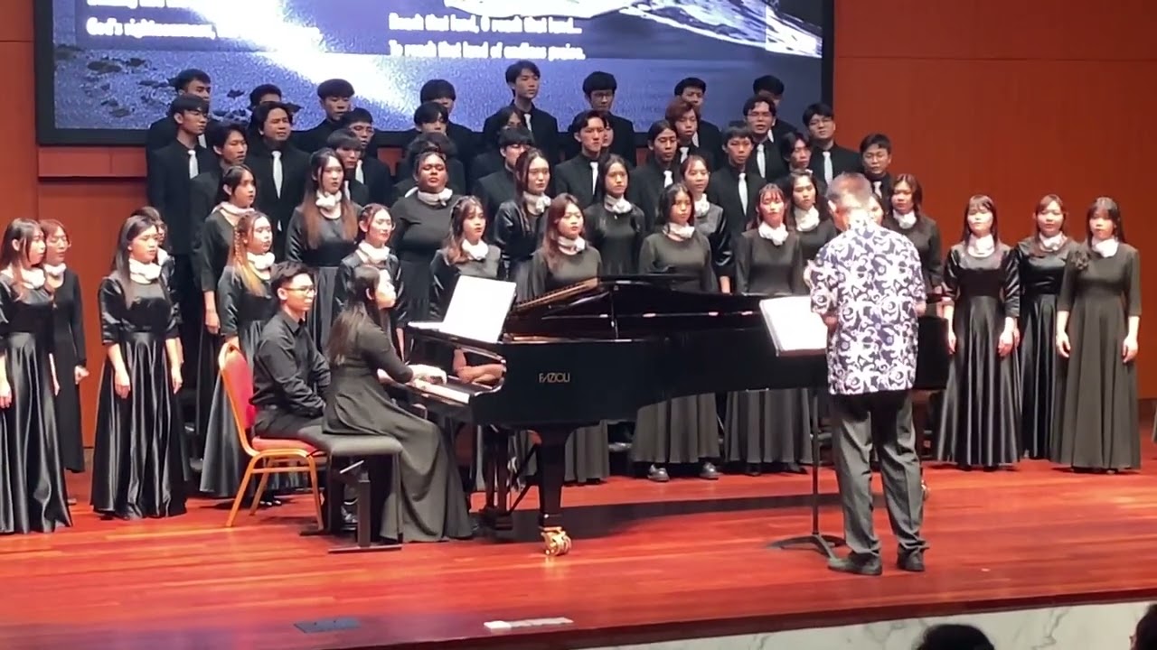 Concert Choir Performance: The Voice of Oceans