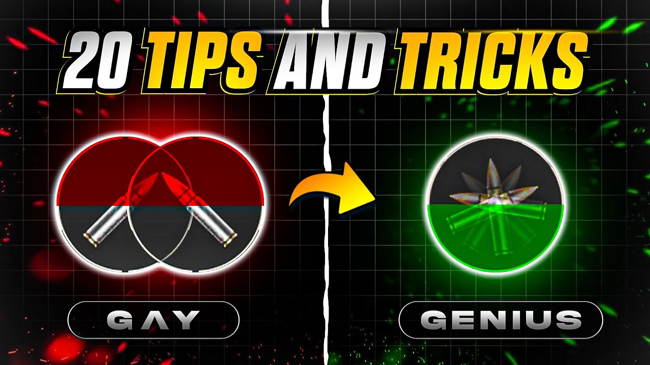 TOP 20 PRO TIPS AND TRICKS FOR PUBG MOBILE/BGMI | PUBG MOBILE TIPS AND TRICKS