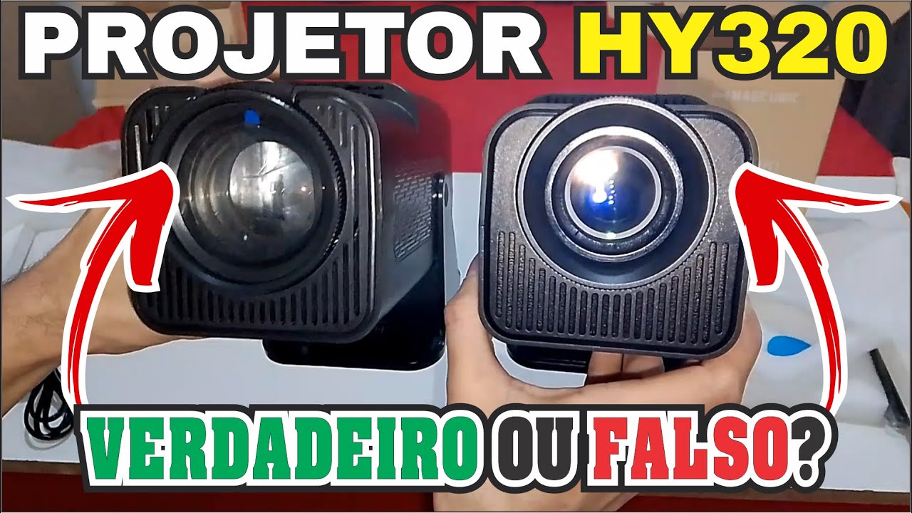 NÃO SEJA ENGANADO!!! PROJETOR MAGCUBIC HY320 FULLHD NATIVO #unboxing #photography #tv #smartphone 
