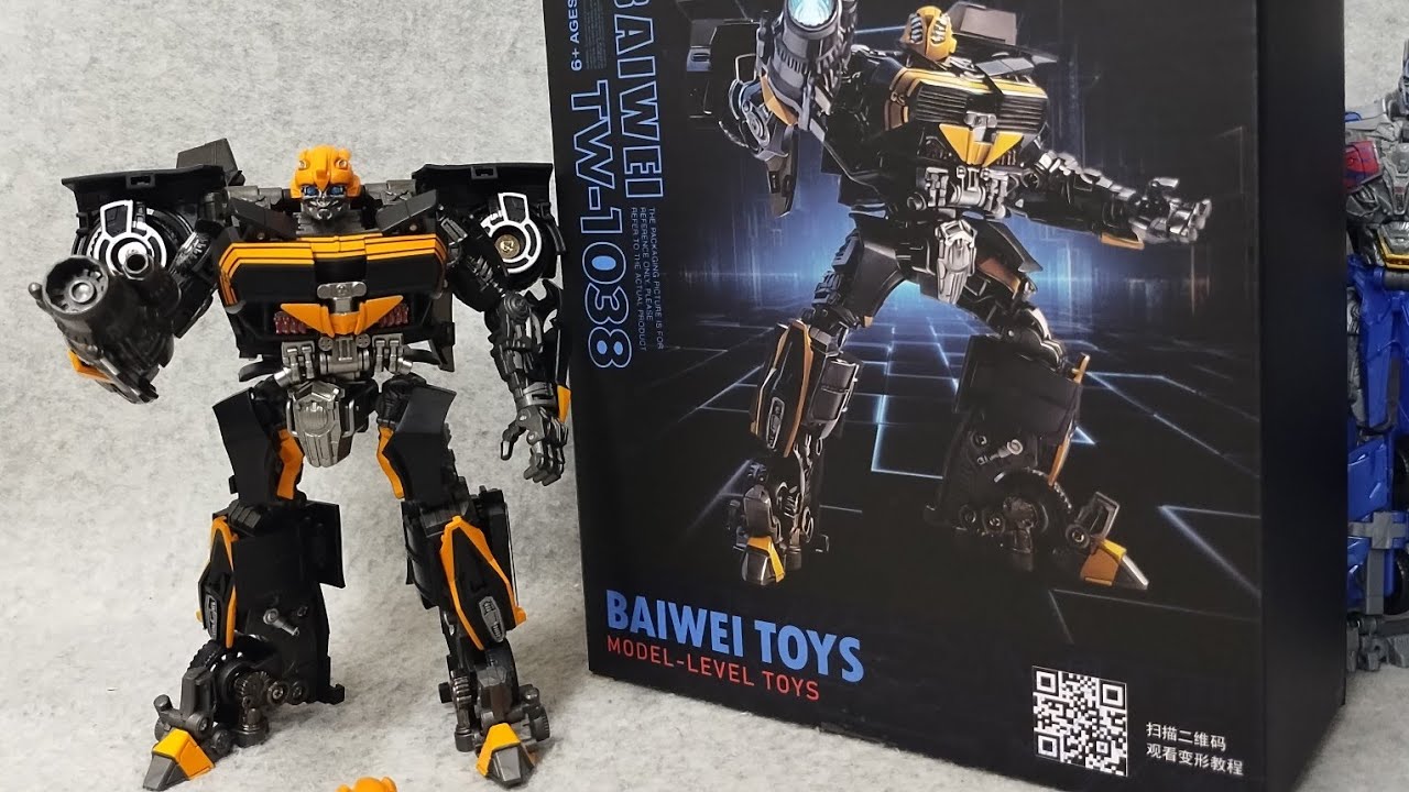 Распаковка и обзор фигурки Бамблби из фильма «Эпоха вымирания» (High Octane) от Bai Wei (TW-1038)...