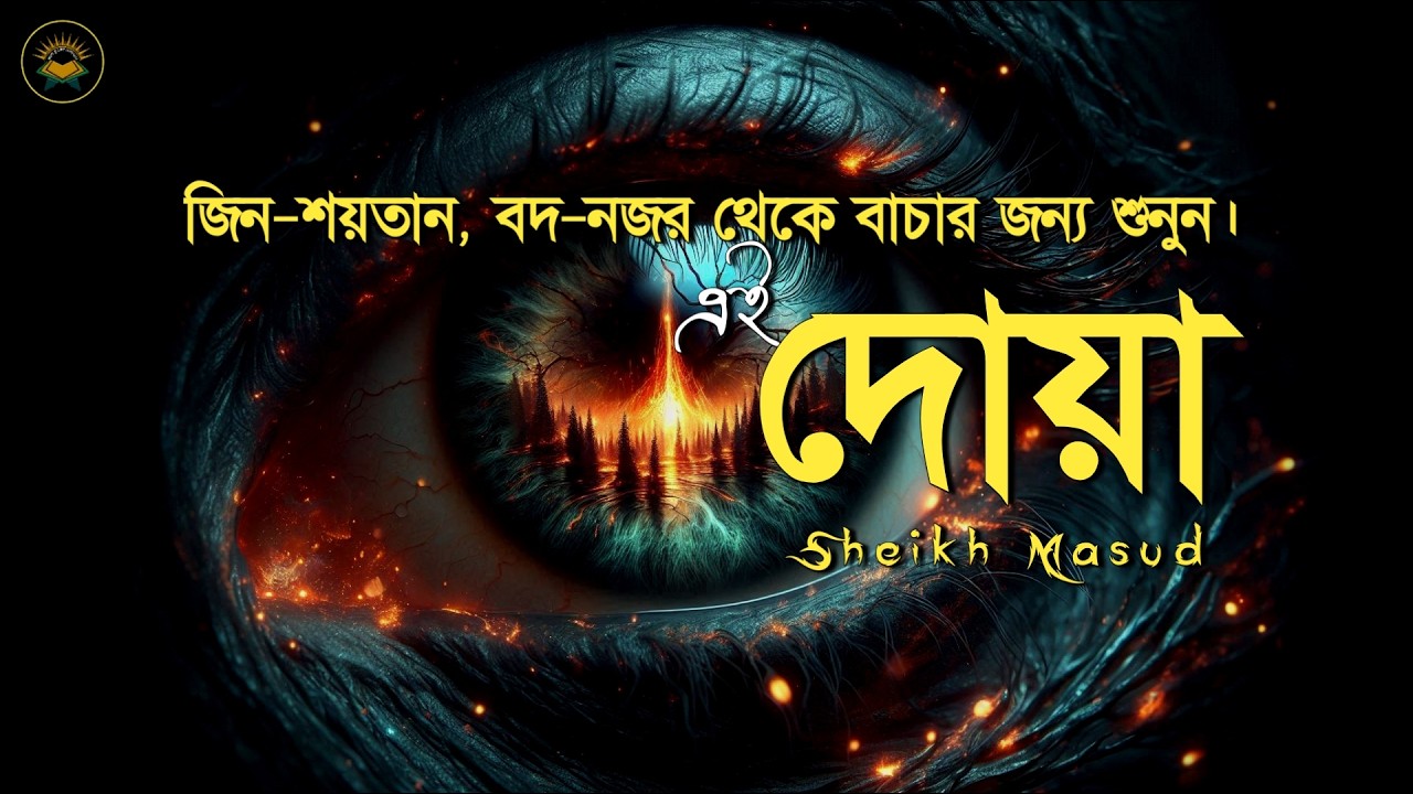 বদ নজর থেকে বাঁচার দোয়া | Beautiful Dua of Ruqyah by Sheikh Masud
