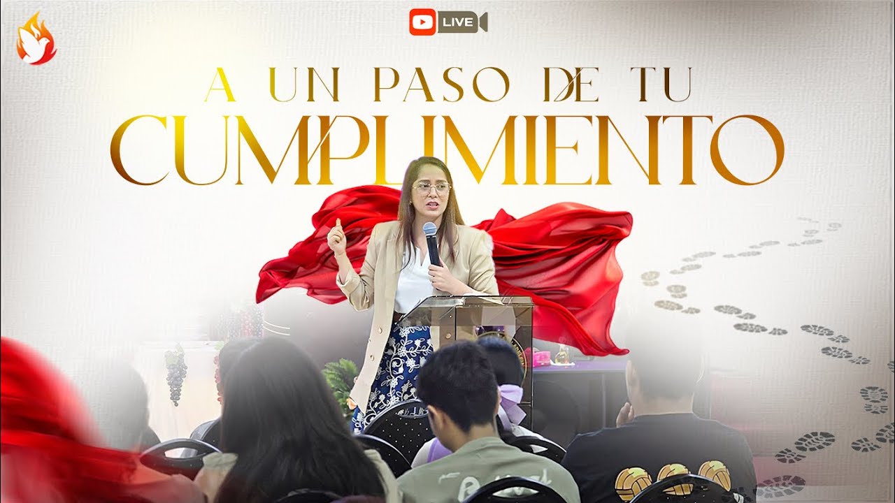 🔴”A un paso de tu cumplimiento” Pastora. Jasmin  de Flores Santa Cena 23/1/2026/ 