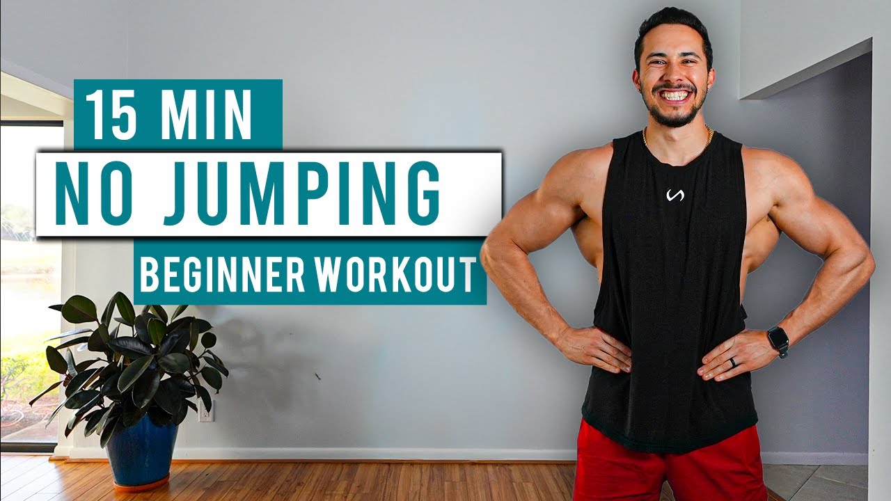 15 Minute Full Body Low Impact Apartment Friendly Beginners Workout | No Jumping