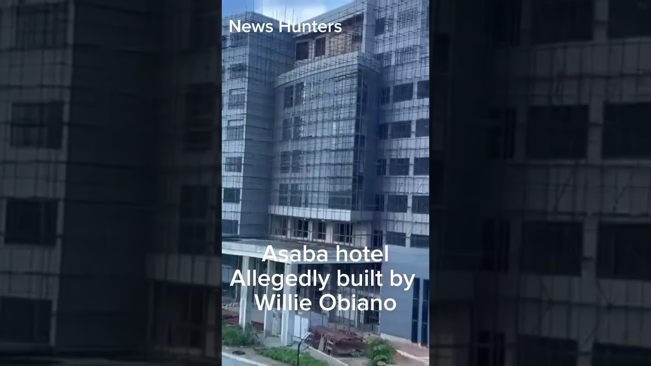 5star hotel allegedly built by former Anambra state governor, Willie Obiano in Asaba, Delta state.