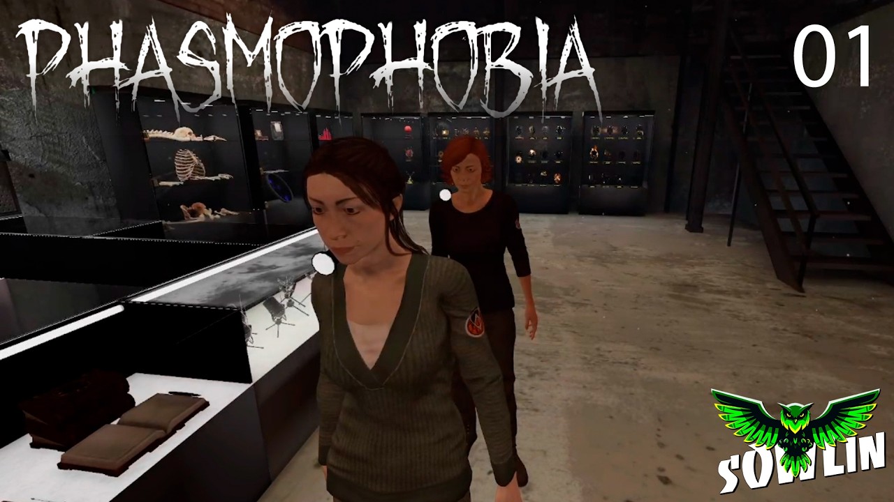 КООП Phasmophobia #01 • #phasmophobia