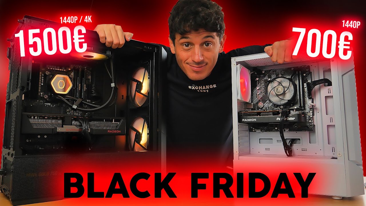 ⚫ Arm&eacute; los 2 MEJORES PC GAMING Calidad - Precio para BLACK FRIDAY