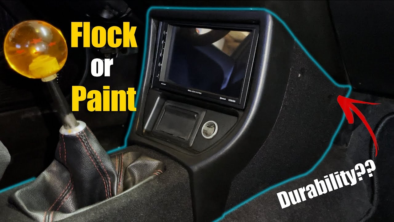Painting My Car Interior!!! - Flocking Kit or SEM Paint????