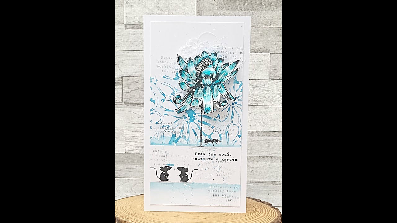 Открытка &laquo;Цветочная радость&raquo; от Трейси Эванс #aallandcreate