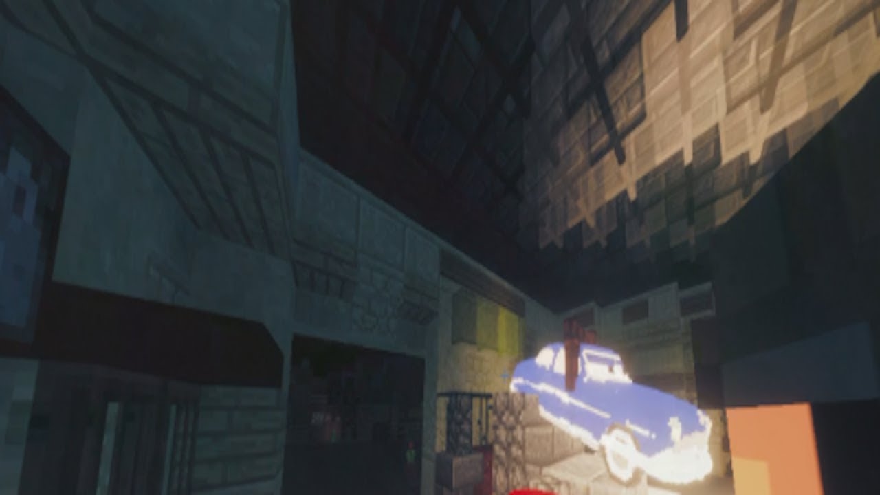 Disneyland Radiator Springs Racers in Minecraft on McParks